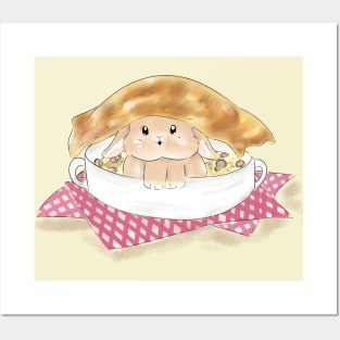 Zuppa Soup Rabbit _ Cute Food Bunniesmee Posters and Art